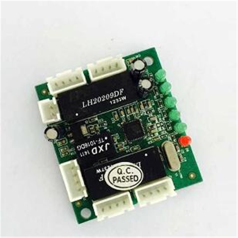 

mini module design ethernet switch circuit board for ethernet switch module 10/100mbps 5 port PCBA Motherboard