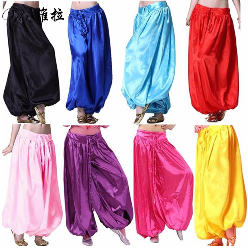 

2017 Belly Dance Tribal Harem Pants Bellydance Pants Egyptian Lantern For Christmas Loose Trousers Assorted Color, Black