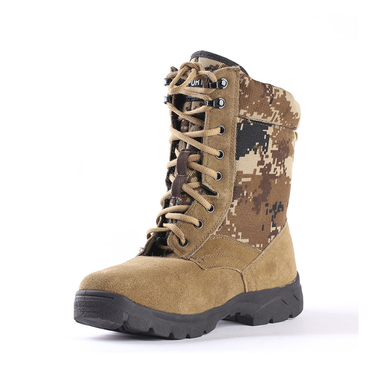 

MenSpecial Plus Velvet Thicken Hiking Boots Breathable Military Tactical High Boots Outdoor Sport Tactical Camping Shoes, Black