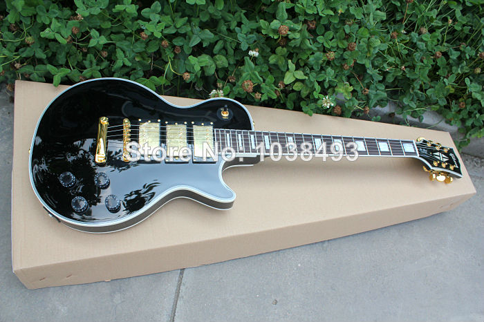 

Made in China the best variety of LP custom guitars can be customized EMS free shipping and solve any problems2003