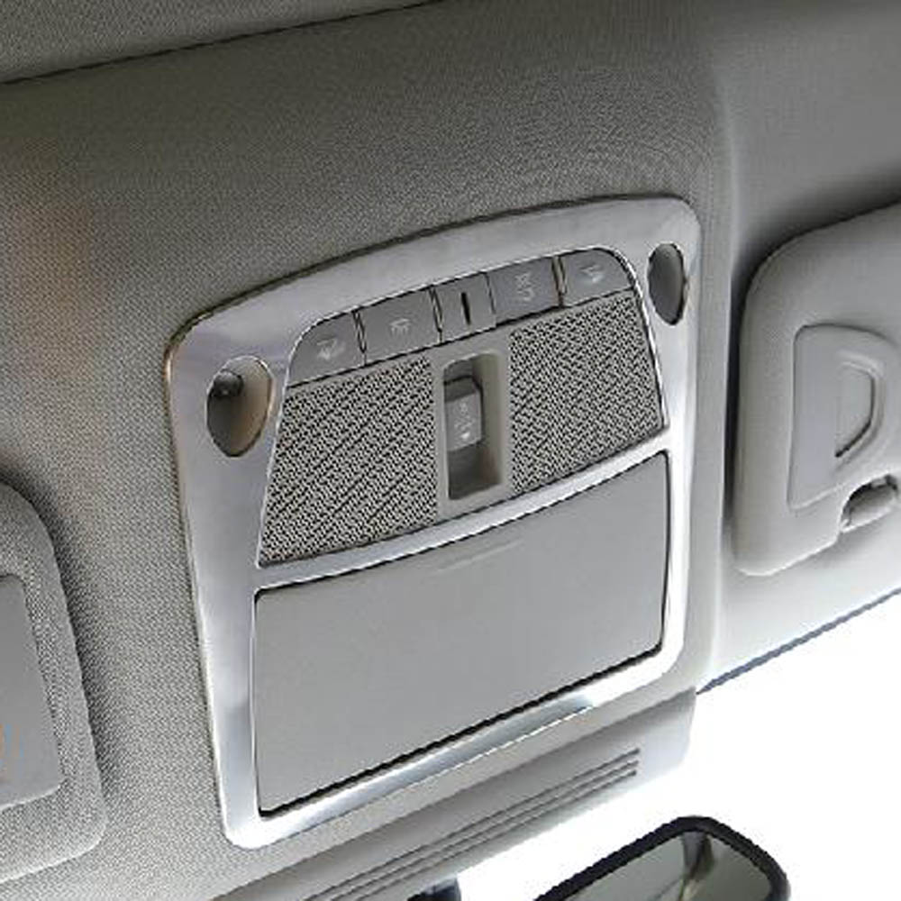 

Inside front rear roof reading lights lamp decorative sticker trim cover for Infiniti Q50 QX50 Interior Accessories
