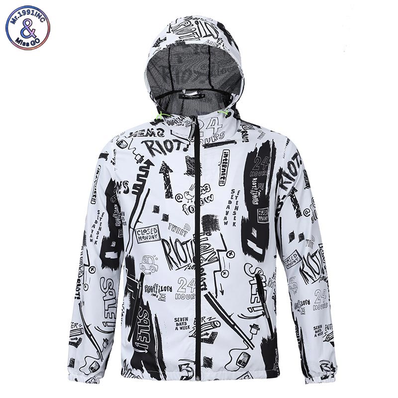 

2017 Mr.1991INC Hooded Jacket For Men Waterproof Polyester Quick Drying Jacket With Cap Thin Style Autumn Spring Outerwear Jacke, Beige