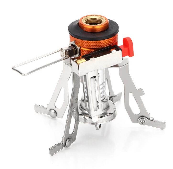 

Ultra-light Alloy Camping Equipment Stove Gas Burners Outdoor Cooker Outdoor Stove Mini Gas Stoves Miniature Portable Picnic