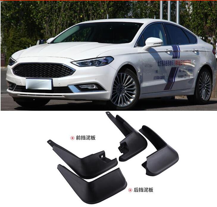 Car Mudguards For Fusion//Mondeo Molded 2013-2018 Car Mudguards Fender Mud Flaps Splash Mudguards Guards Accessories Front and Rear Set of 4Pcs