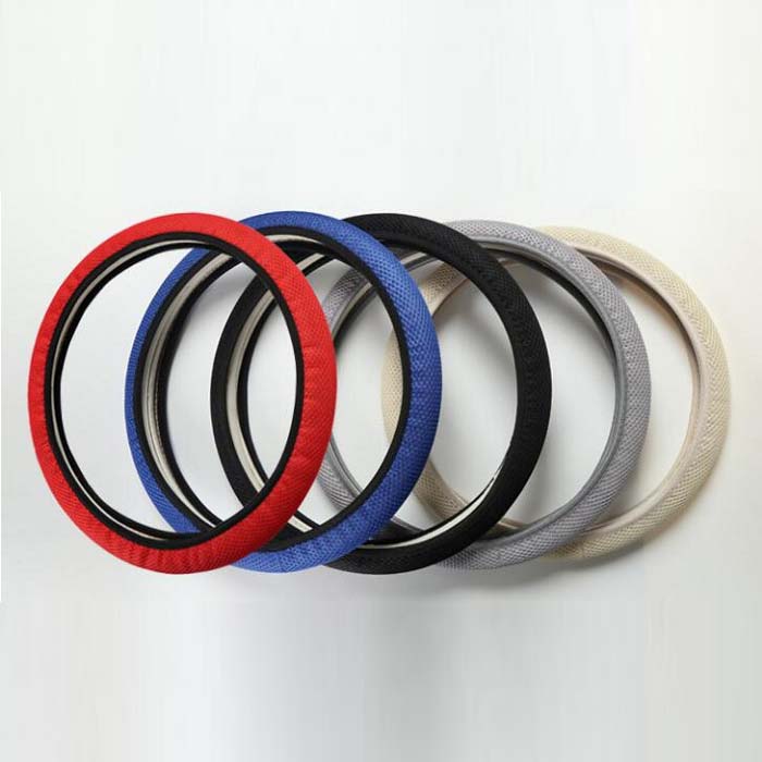 

38cm Universal Car Steering Wheel Cover antislip fashion ice silk design
