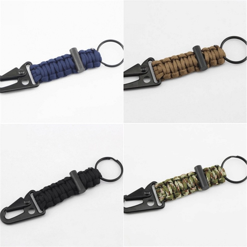 Taktische Harness Karabiner Schlüsselanhänger Weben Schnalle Gürtel Clip U/_M