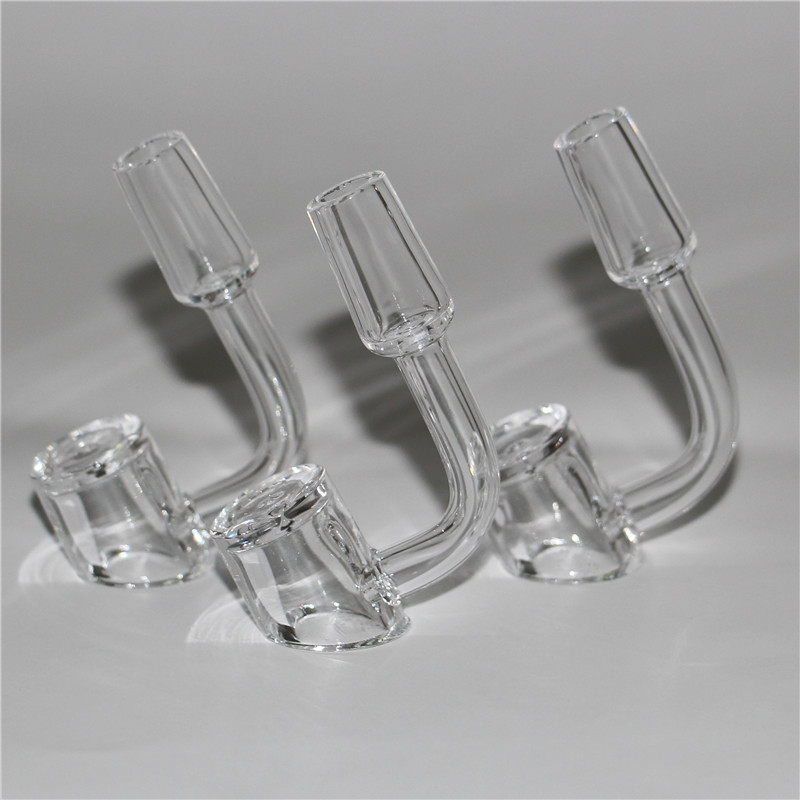 

Female Male 10 14 18 mm Smoking Quartz Nail 4mm Thick 100% Pure Domeless Bangers Glass Bong water pipe