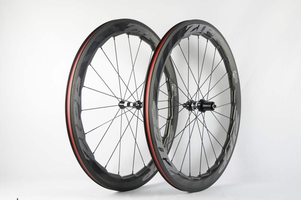 

Zipp 454 60mm Clincher Bicycle Wheel 700C Full Carbon Bike Wheelset clincher tubular