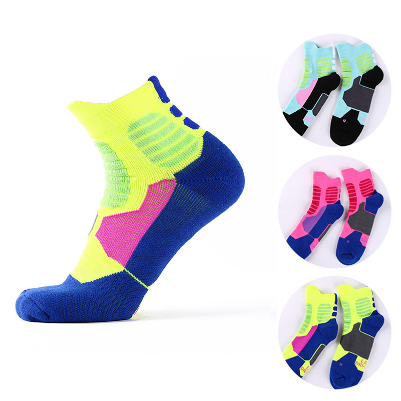 

New Fashion Mountain Bike Socks Cycling Sports Bicycle Ankle Socks Road Bicycle Racing Socks High Quality Elasticity Breathable Cotton Sock, Mix color