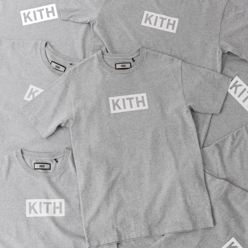 kith classic logo tee
