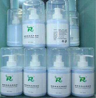 300 ml Gel de crème de carbone minceur de laser doux pour le traitement de rajeunissement de la peau laser ND YAG Machine active