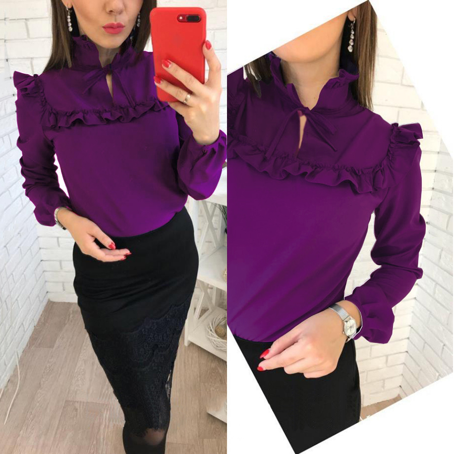 tendencias de blusas 2018