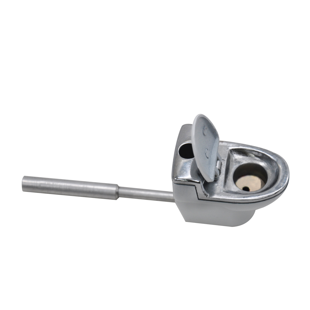 

HoneyPuff New Arrival Toilet Model Metal Smoking Herb Pipe 95 MM With Metal Bowl Ceramic Tobacco Pipe Cigarette Accessories Portable Size