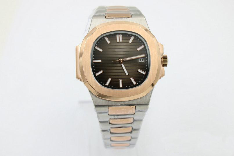 

top high quality automatic men watch Black dial between gold stainless steel nautilus 5711 1A-010 movment Sapphire Wrist