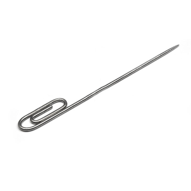 

Gr2 Titanium paper clip dabber tool Titanium Dabber Paper Clip Titanium Nails Peg 10cm Dabber Needle Tip Free Shipping
