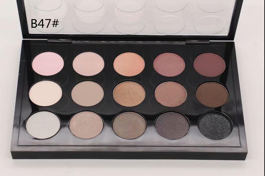 

Free shipping 1PCS Factory direct sales of popular major NEW Brand Makeup 15 color eye shadow palette, Multi