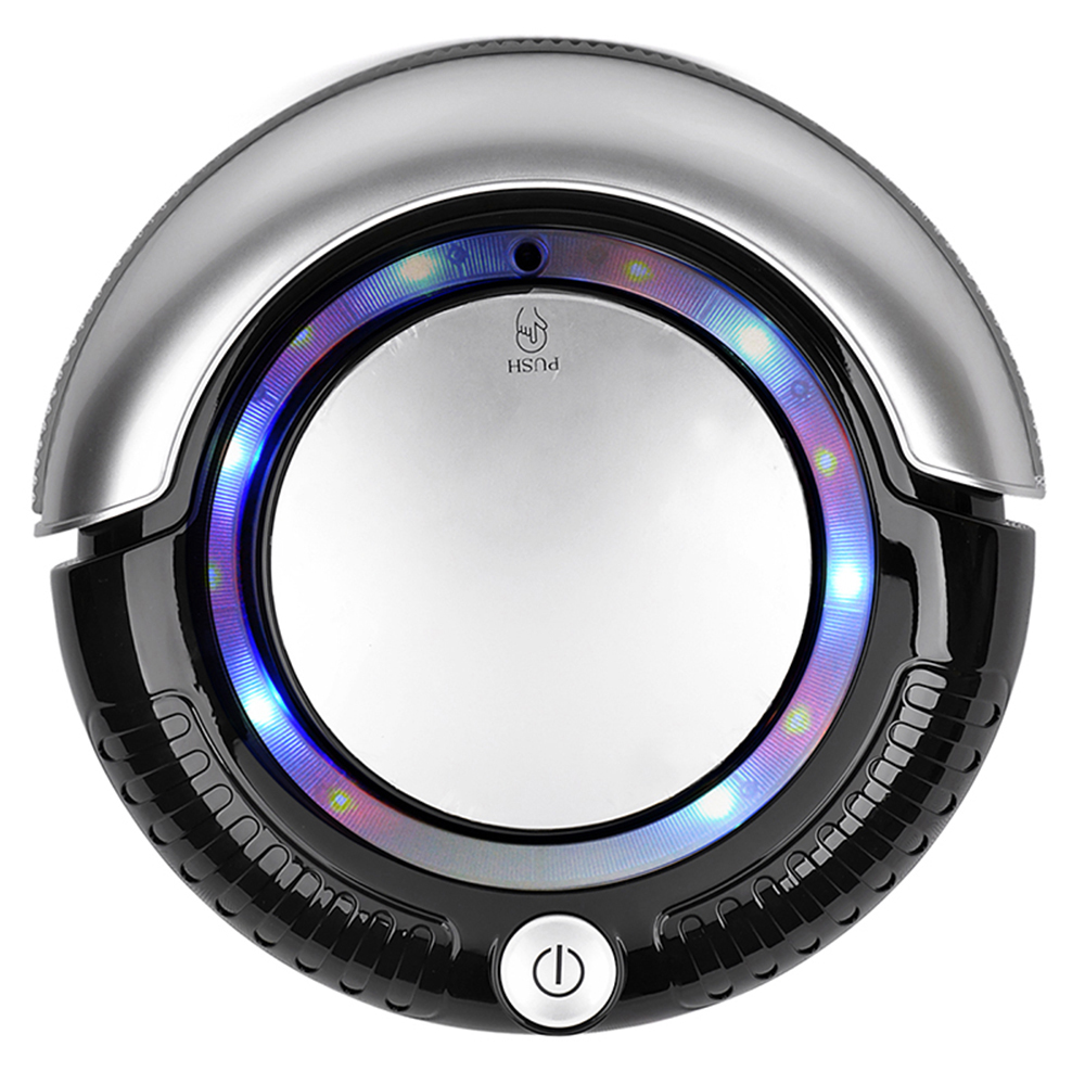 2019 hot sale in Germany robotic vacuum cleaner KK6L with dry mop LED shining light MINI floor cleaner AUTO vacuum cleaner-image-411429443