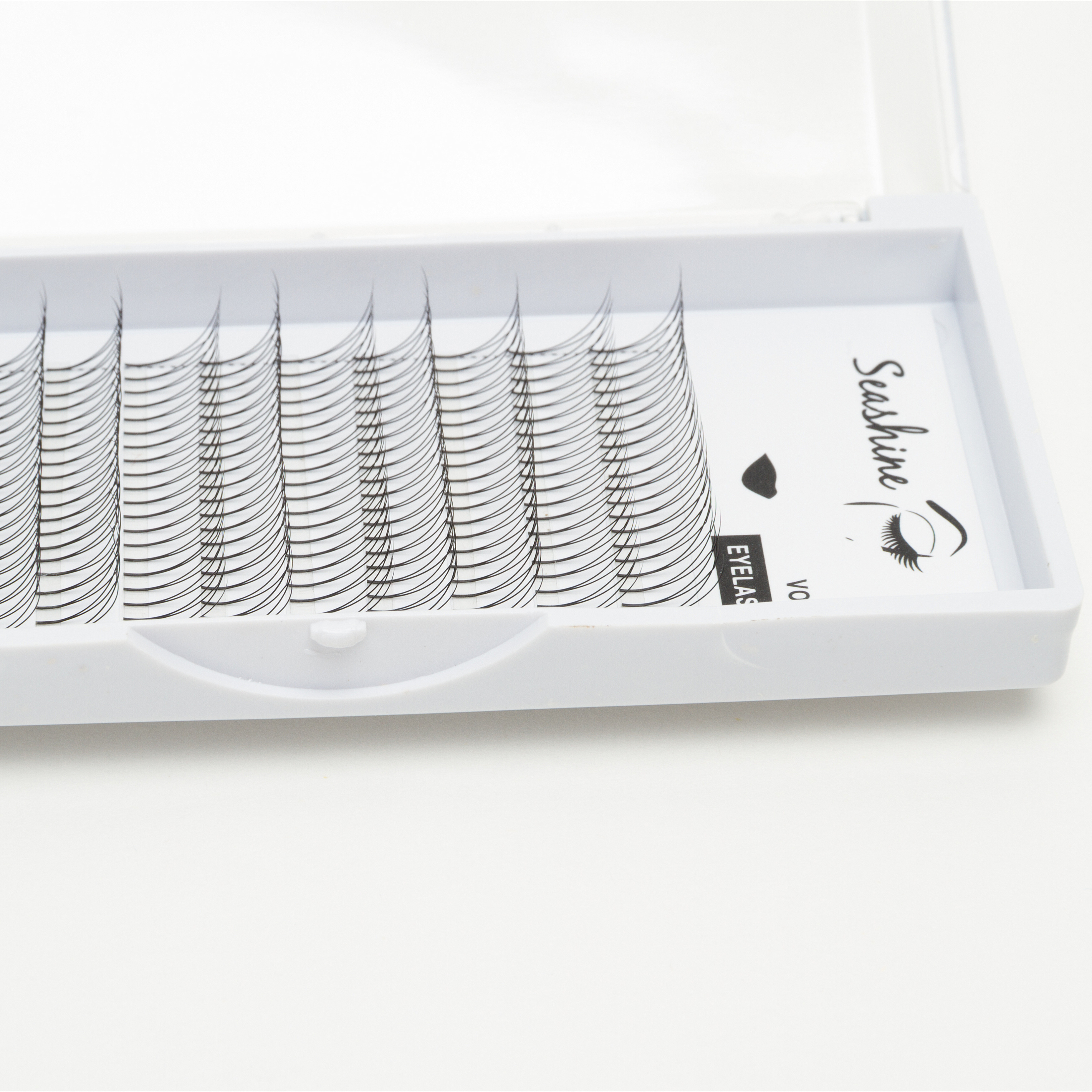 

Seashine 2d C curl 8/9/10/11/12/13/14/15 length korean natural premade volume fans free shipping