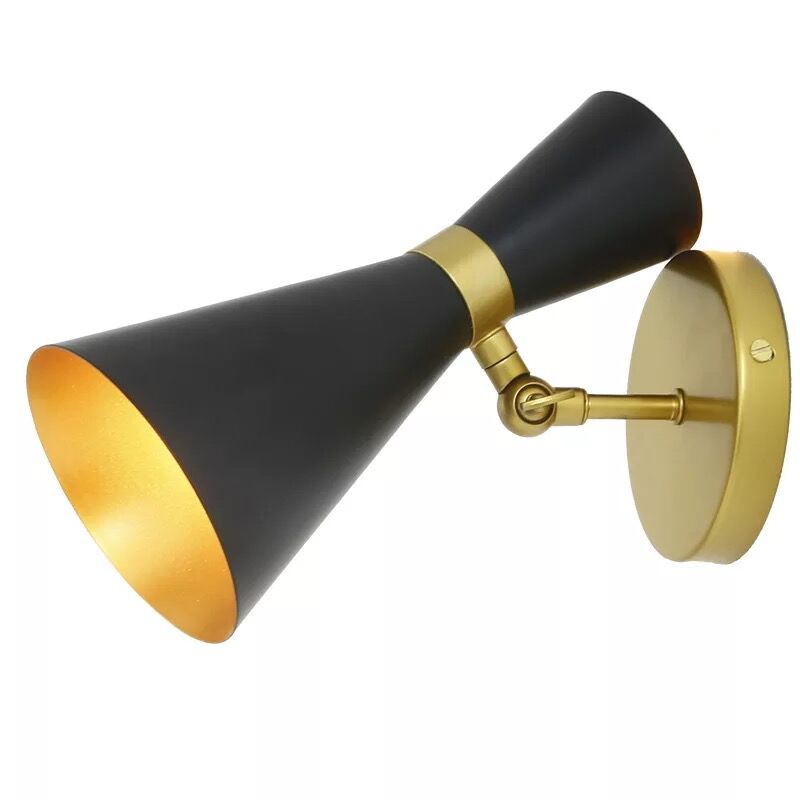 Lumières noires Vintage réglables, applique murale créative en fer AJ, éclairage moderne, luminaires pour Restaurant