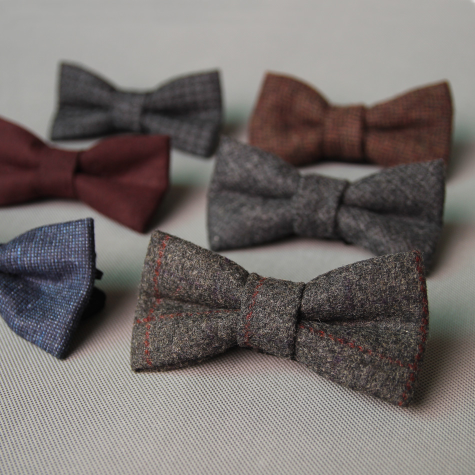 

Cheap Men's Fashion Tuxedo Classic Butterfly Wedding Party Bow Tie Groom Ties Bow Ties Men Vintage Wedding Party 100% Wool, Options