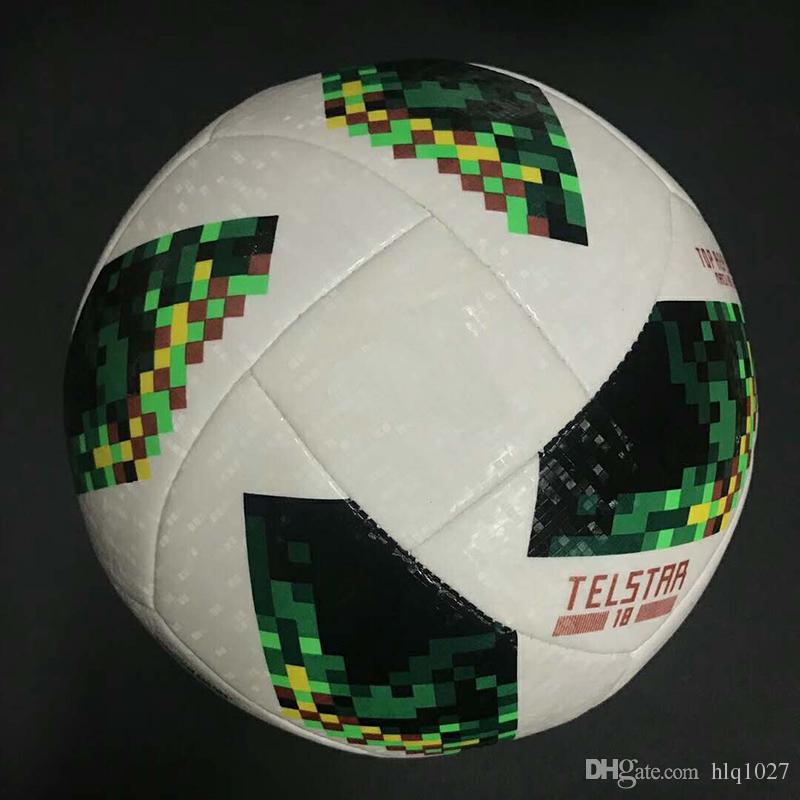 

2018 Russia PU Football Ball World Soccer Ball High-grade Seamless Paste Skin Soccer Ball Outdoor Sport Training Football Cup