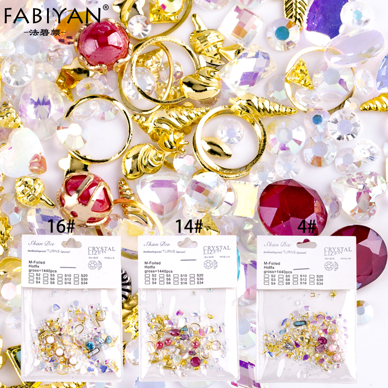 

1PC Nail Art Jewelry Rhinestone Decoration AB Color Crystal Acrylic Pearl Metal Accessories DIY Design Gem 3D Tips Manicure Tool