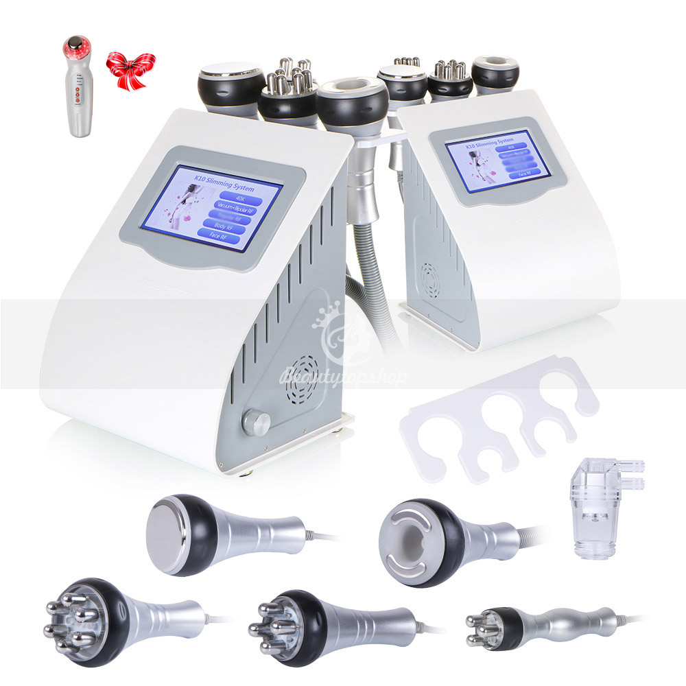 

Ultrasound Cavitation Slimming Vacuum Bipolar RF Skin Rejuvenation Face Lifting Body Care Beauty Machine Gift Led Photon Massager