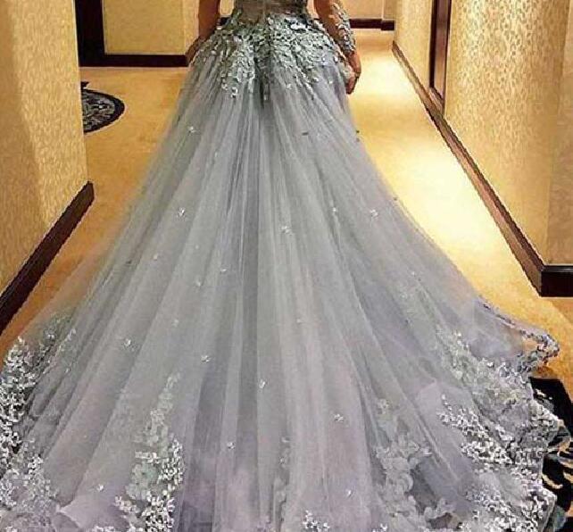 

Evening dress Yousef aljasmi Kim kardashian Long sleeve High collar Appliqued Mermaid Almoda gianninaazar ZuhLair murad Ziadnakad, Same with picture