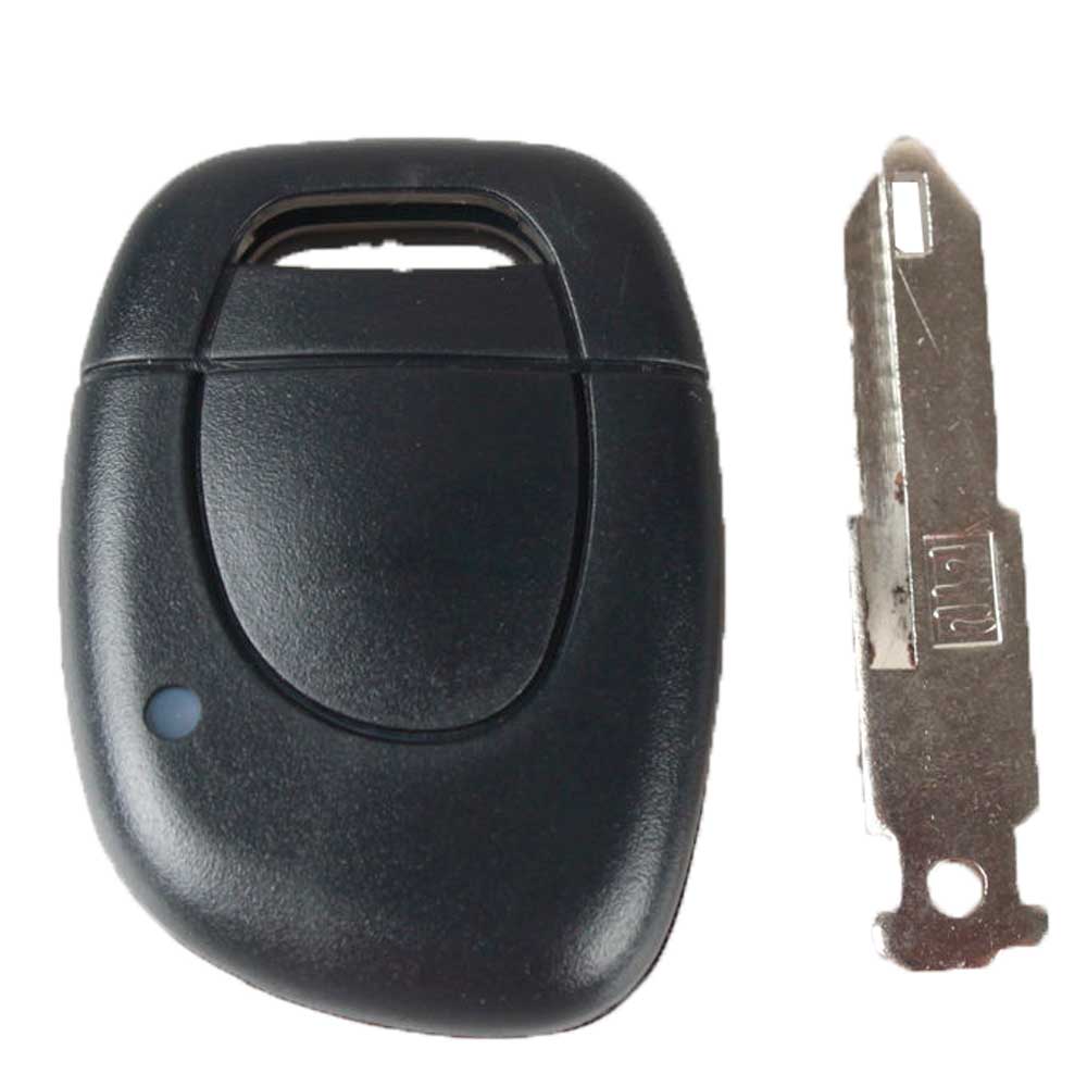 1Button Replacement Chip Car Smart Keyless Entry Remote Key Fob for Car Renault 433MHz with Blade-image-415278183