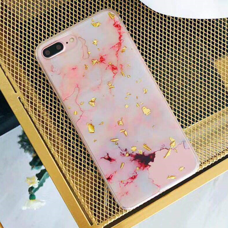 For Iphone 6s Case Simple Japan And South Korea Gilding Epoxy Cute Back
