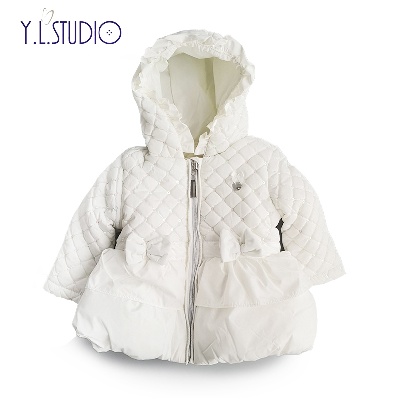 Newborn Infant Boy Girl Fur Lining Coat Tops Zip Winter Warm Jacket