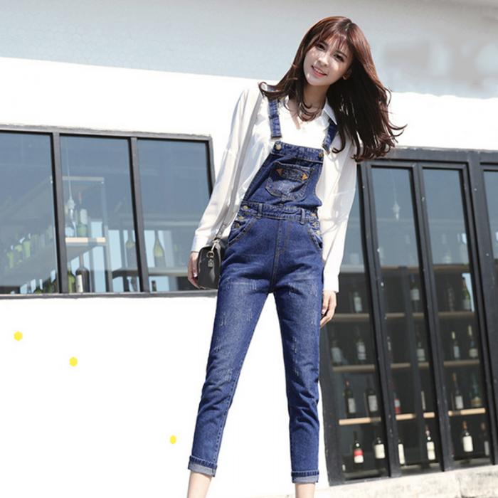 jumpsuit jeans girl