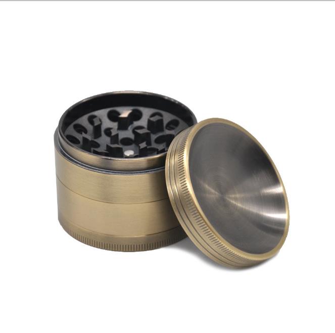 

Concave Smoke Grinder Diameter 55cm Manual Smoke Grinder Four-layer Concept Zinc Alloy Smoke Grinder