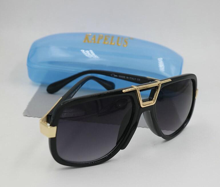 

Women's bright black sunglasses new men's eyeglasses uv400 free shopping
