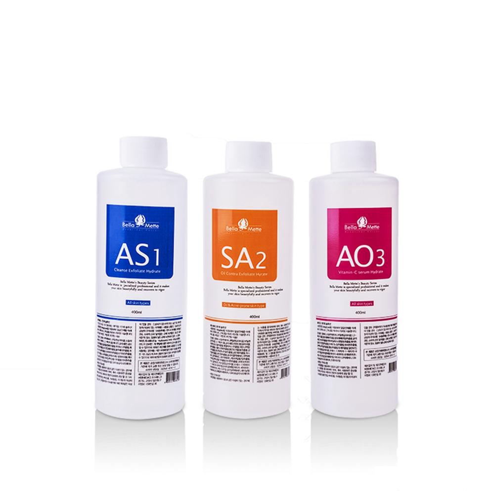 

HOT SALE !!! AS1 SA2 AO3 Aqua Peeling Solution 400ml Per Bottle Hydra Dermabrasion Aqua Facial Serum Blackhead Export Liquid Repa DHL