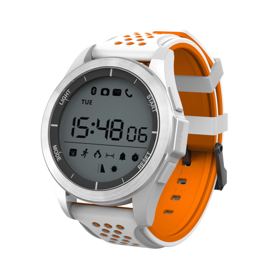 White and orange