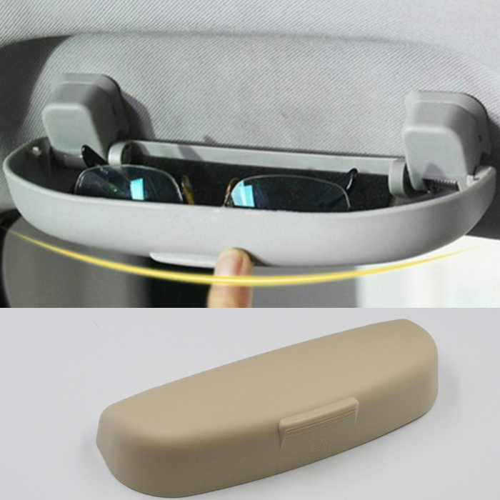 

Car Sunglasses Holder Glasses Case Storage Box Car Auto Interior For Volvo S60 S90 XC90 S80L XC60 V60 V40/Renault Koleos