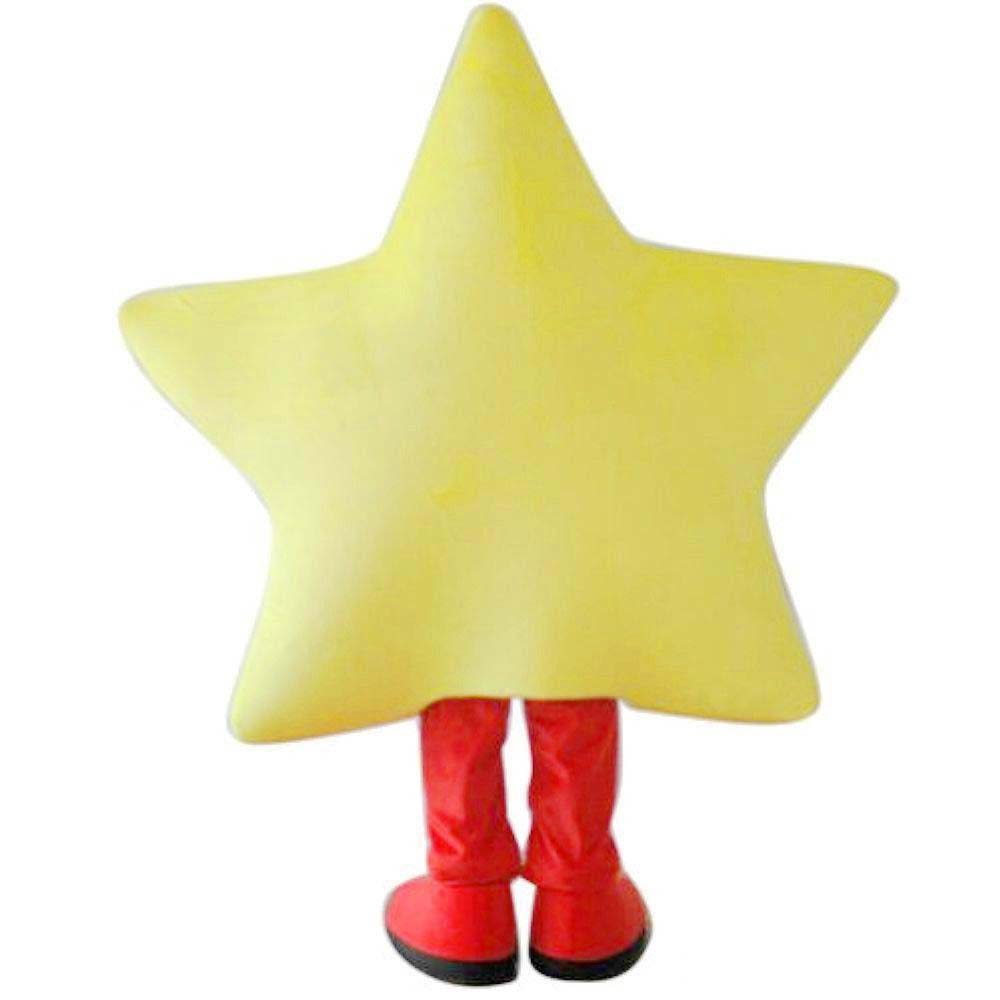 

2018 Factory direct sale Deluxe Luxury Star Mascot Costume EVA with Fan Playground Carnival, Yellow