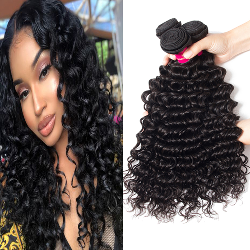 

9A Brazilian Human Hair Bundles Body Wave Straight Loose Wave Kinky Curly Deep Wave 100% Brazilian Peruvian Malaysian Indian Mongolian Hair