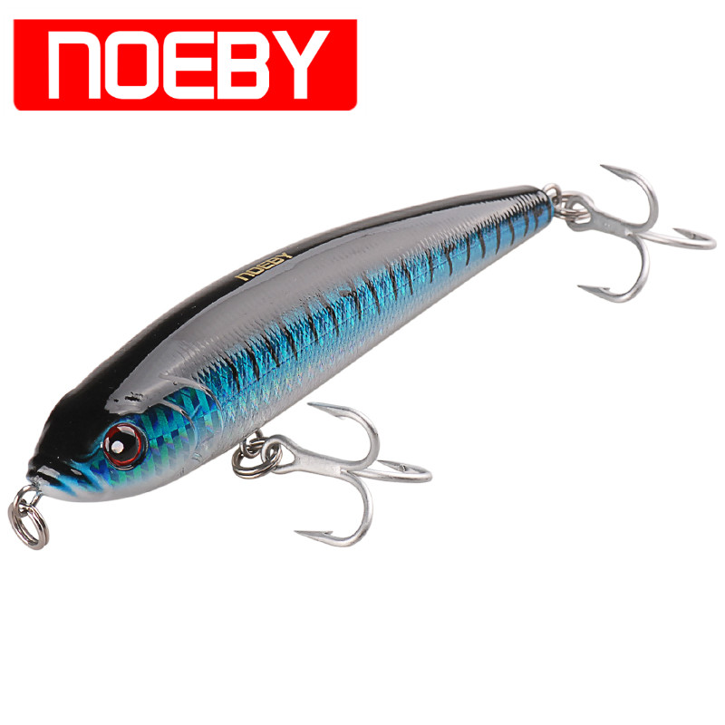 

NOEBY NBL9062 Fishing Lures 66g 140mm Pencil Sinking Leurre Peche Mer Brochet Hard Fishing Bait Hooks Plastic