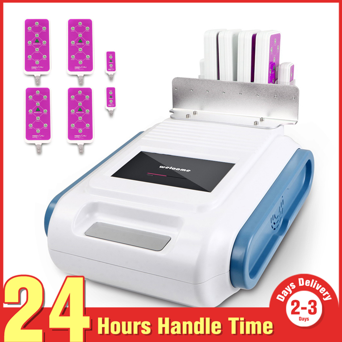 Nouveauté 160 mw LLLT minceur Lipo Laser perte de poids graisse brûlante enlèvement Machine de beauté avec 4 grands + 2 petits tampons