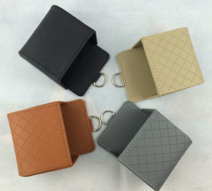 

Car Air Vent Cellphone Holder Bag Mount Stand Bracket Protective Bag Car Phone Stand Storage Bags
