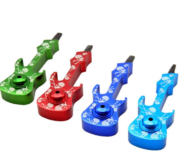 

A new full length 105MM guitar violin aluminum pipe smoking pipe