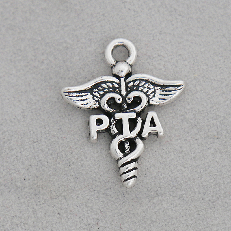 

Wholesale Fashion Alloy PTA Medical Jewelry Making Charm 100pcs 19*23mm AAC1673
