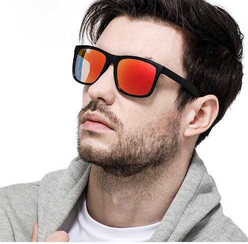 

NTIWEIAO Men Polarized Sunglasses Classic Men Sun glasses RT90 Frame UV400 Driving Travel Sunglasses