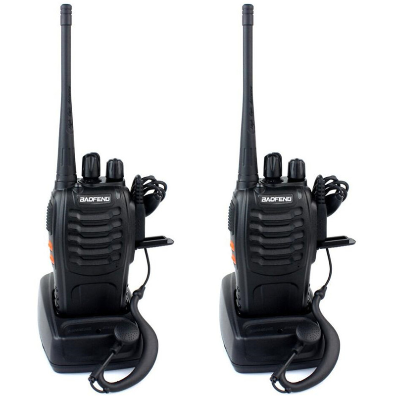 

Hot BAOFENG BF-888S Walkie talkie UHF Two way radio baofeng 888s UHF 400-470MHz 16CH Portable Transceiver with Earpiece