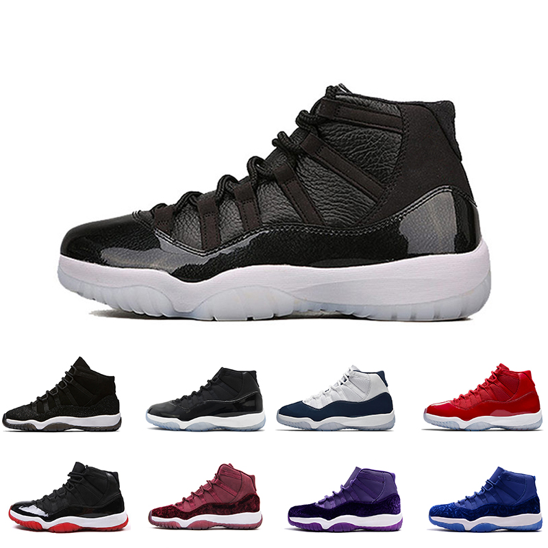 

2018 New Cheap XI Elite Basketball Shoes Men 11 Sneakers High Quality Online Original Discount Gym Red Midnight Navy Sports Shoes US 5.5-13, #02 high gym red