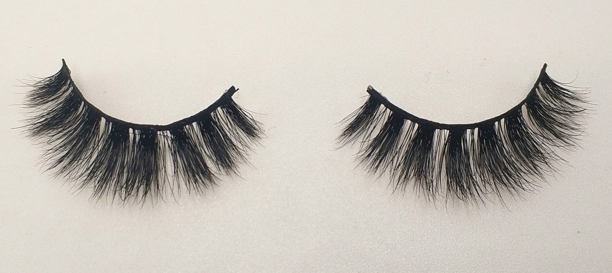 

3D Mink False Eyelashes 100% Mink Fur Long Thick Hand-made Reusable Eyelashes Natural 1 Pair Pack MTL024