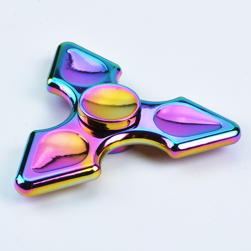 

Kids Toys Gyro Colorful Tri-Spinner Fidget Spinner Adult Anti Stress Hand EDC Fingertips Toy 3pcs/Lot Children Birthday Christmas Box
