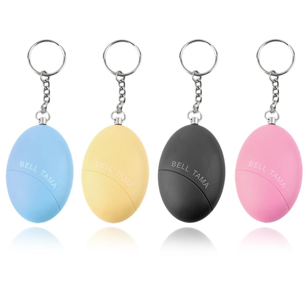 

New Personal Alarms Bell Tama Loud Safe Stable 120 Decibels Mini Portable Keychain Alarm Safe Football Panic Anti Rape Attack Self Defence